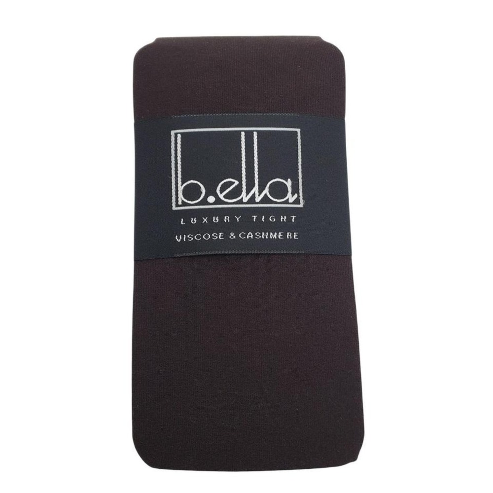 Merino Wool Tight Espresso Brown MEDIUM B.ella Jenny Italy Cozy Warm NWT Hosiery